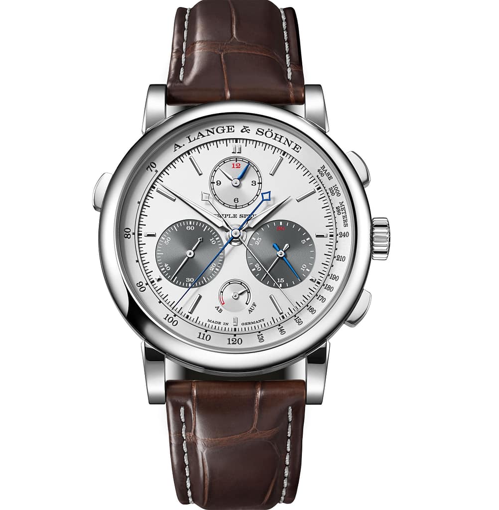 A. Lange & Sohne Platinum Triple Split platinum watch