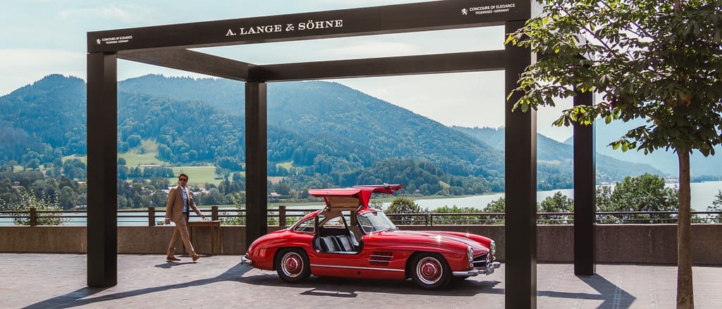 The Concourse of Elegance Germany at Lake Tegernsee.
