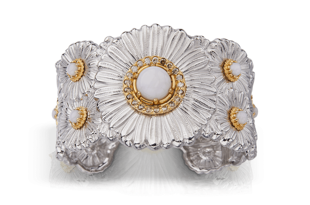 Buccellati Blossoms collection cuff bracelet