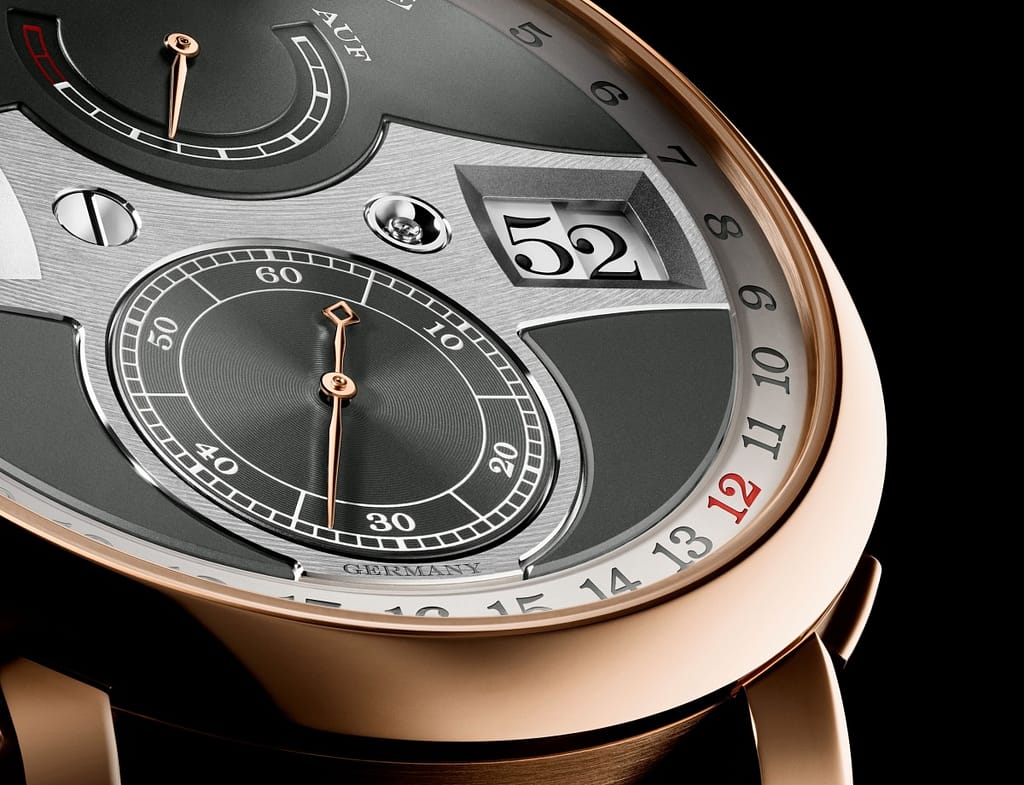 The new pink gold A. Lange & Söhne Zeitwerk Date watch