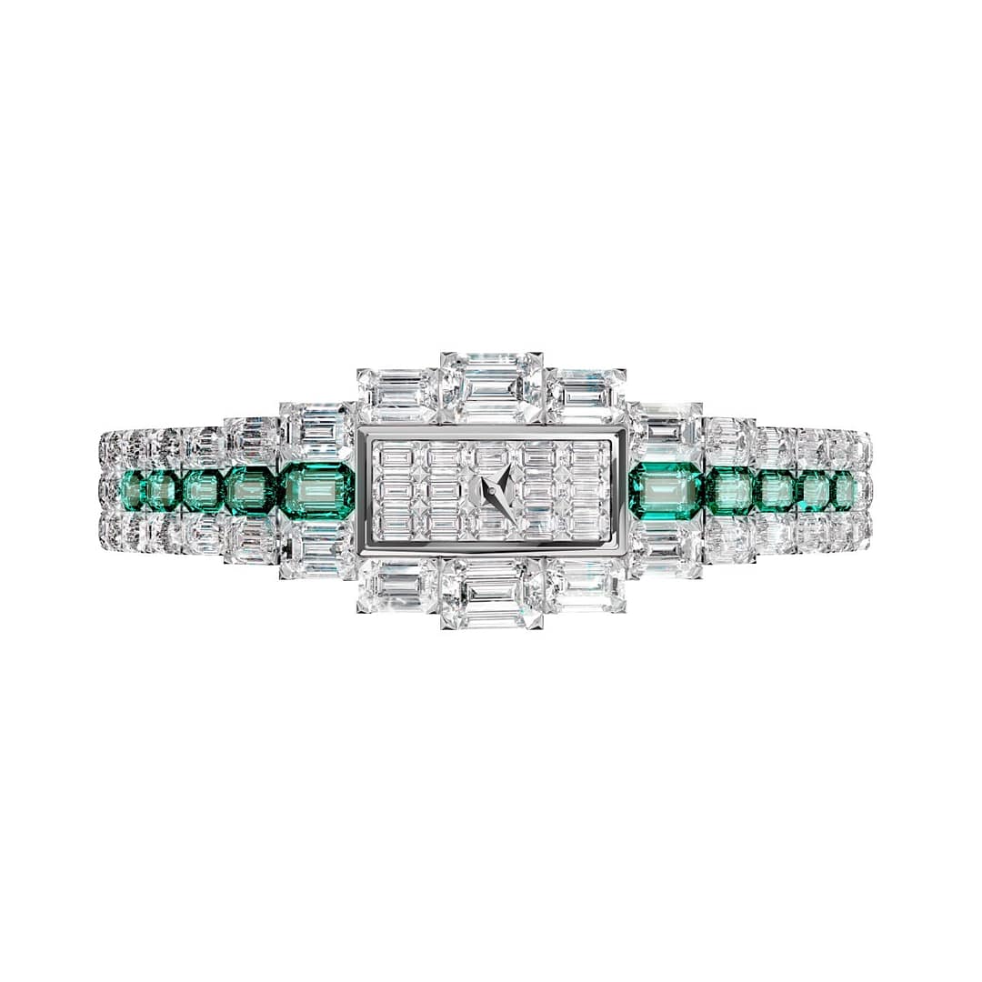 Vacheron Constantin Grand Lady Kalla Emerald and Diamond Watch