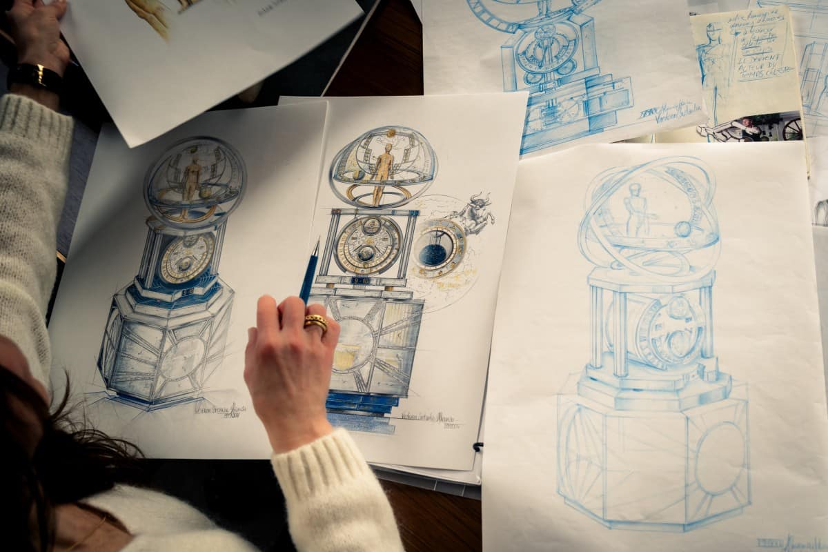 Designing Vacheron Constantin's La Quête du Temps Clock