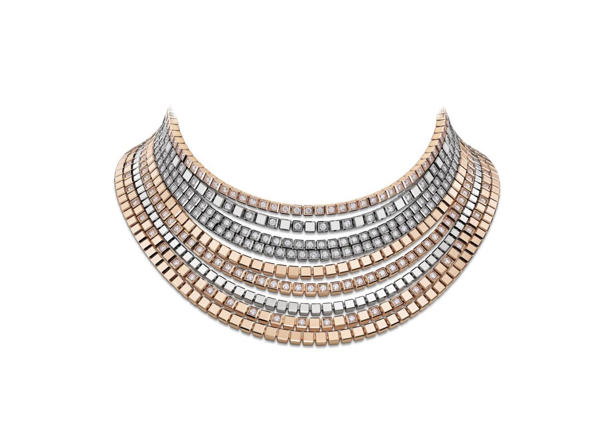 Chopard Ice Cube Haute Joallerie Diamond Necklace