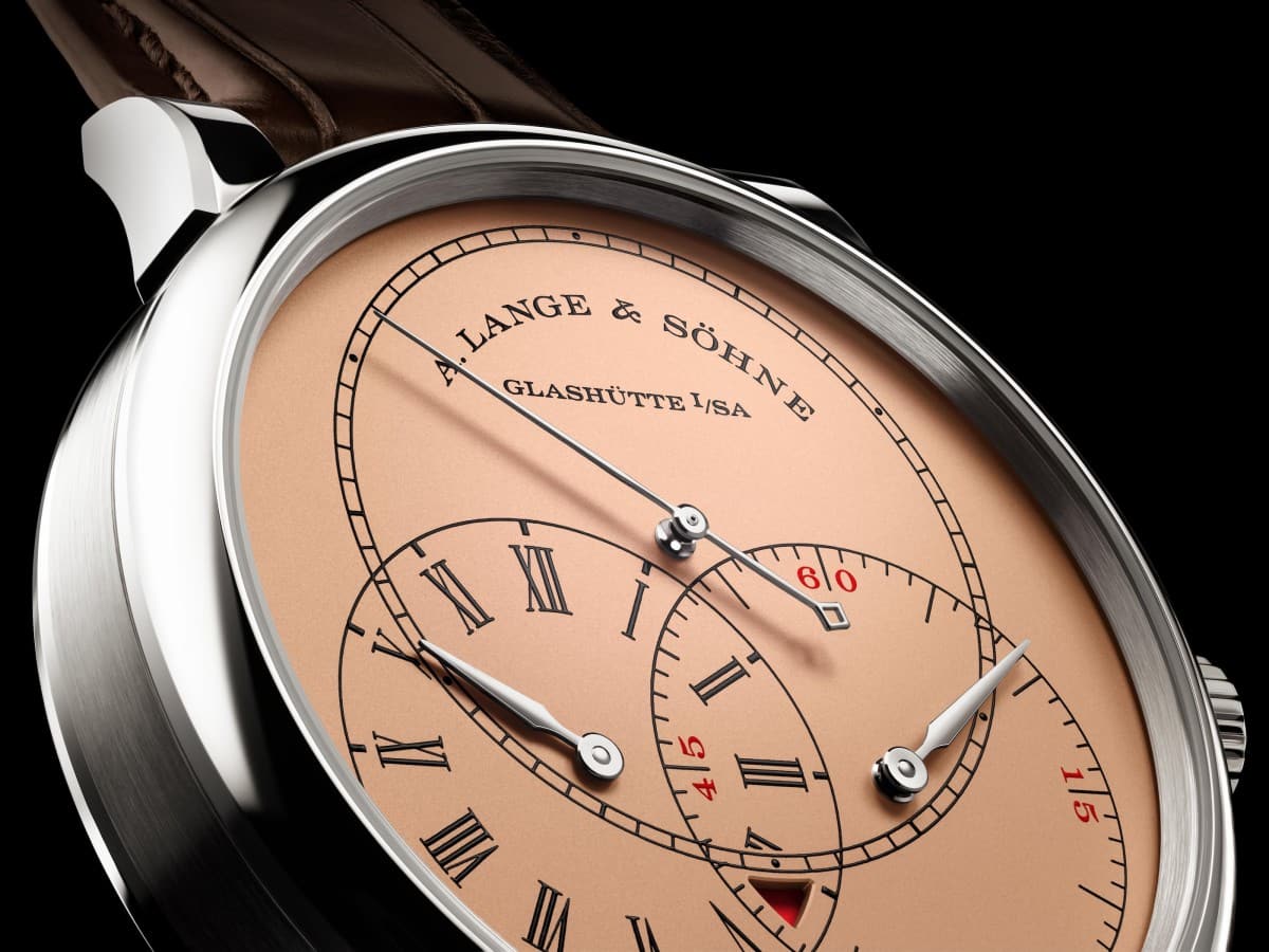 A. Lange & Sohne New Richard Lange Jumping Seconds watch dial new 2025