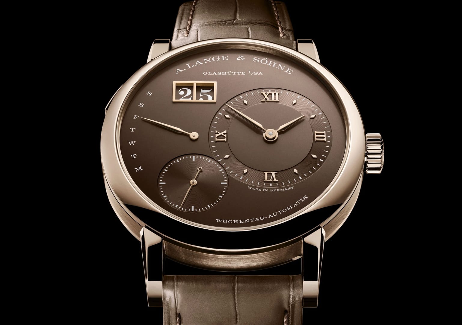 A. Lange & Söhne Introduces the Lange 1 Daymatic in Honeygold
