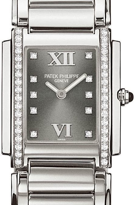 Patek Philippe first Twenty~4 watch in stainless steel and diamonds