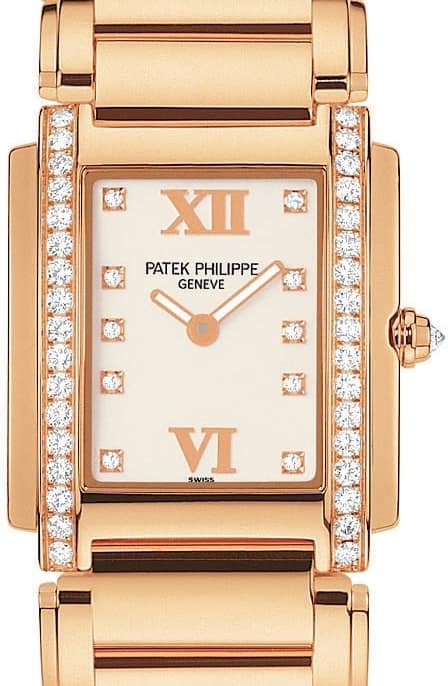 Patek Philippe Gold and Diamond Twenty~4 Watch