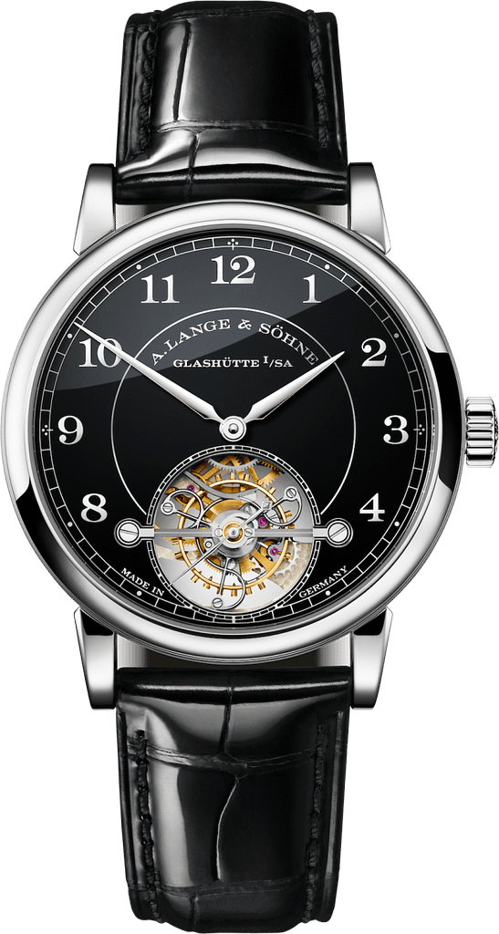 A. Lange & Sohne new 1815 Tourbillon watch black enamel dial 2025