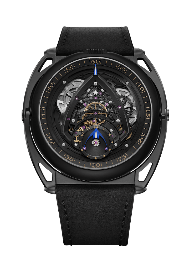 The De Bethune Kind of Two GMT "Season Three" by Swizz Beatz watch contemporary face