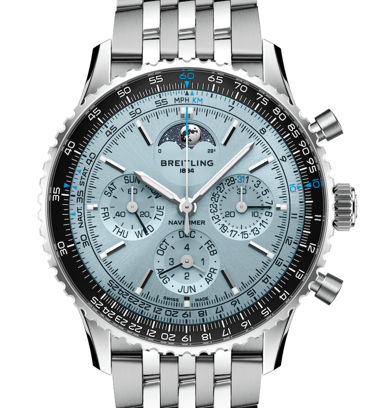 Breitline Navitimer B19 Perpetual calendar moonphase watch