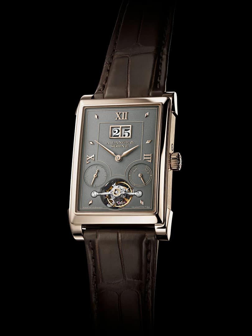 The new A. Lange & Sohne Cabart Tourbillon Honeygold watch