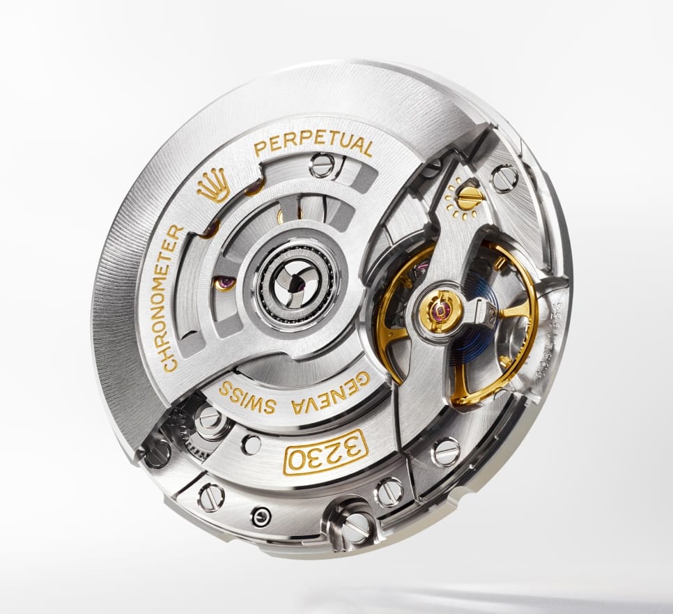 The Rolex Oyster Perpetual 36mm's 3230 automatic movement